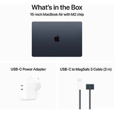 Apple MacBook Air M2 Touch ID 8GB 256GB SSD 15.3" Midnight