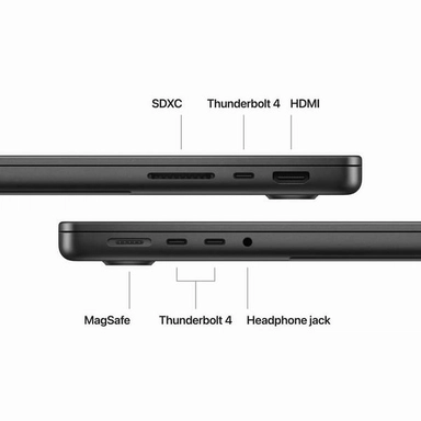 Apple MacBook Pro M3 Pro 18GB 1TB SSD 14.2 inch Space Black