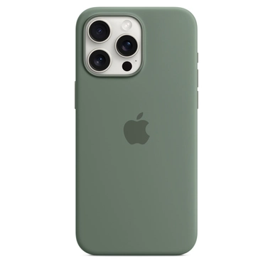 Apple iPhone 15 Pro Max Silicone Case with MagSafe Cypress