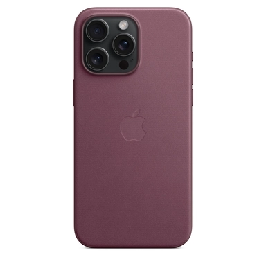 Apple iPhone 15 Pro Max FineWoven Case with MagSafe-Mulberry