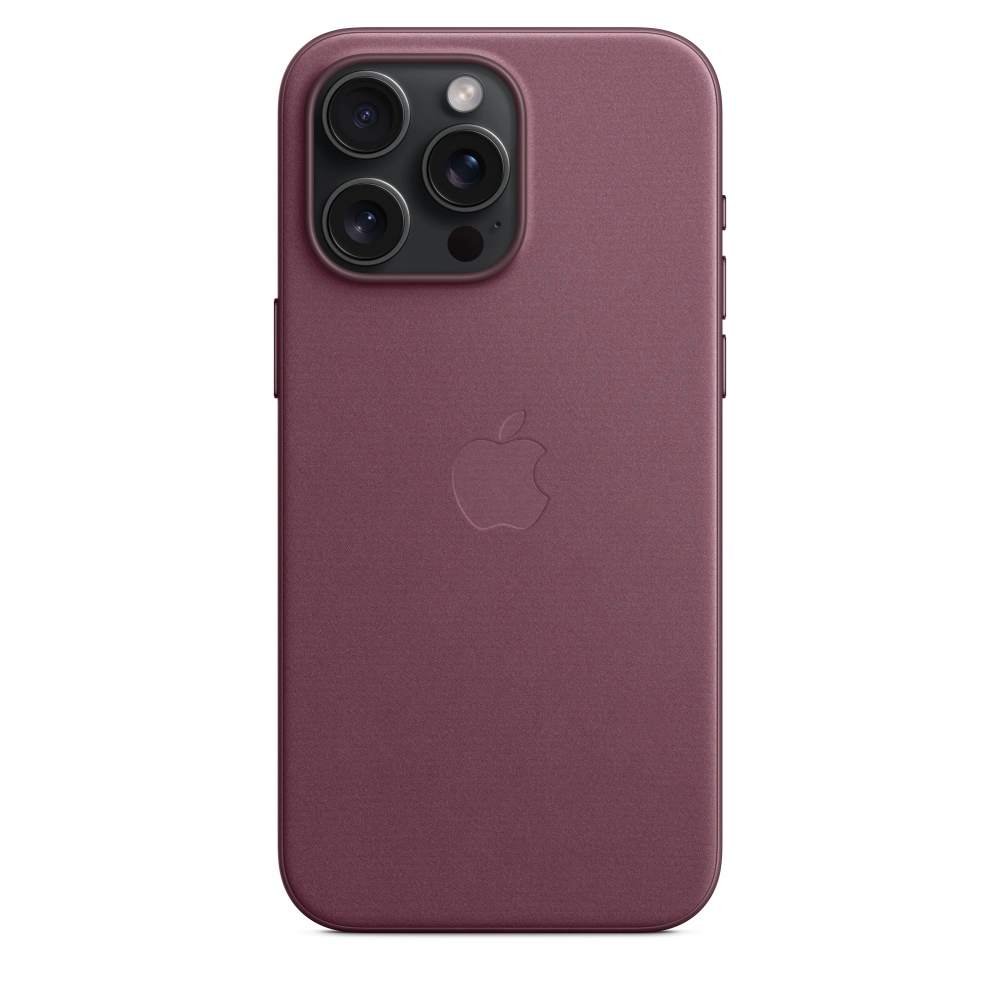 Apple iPhone 15 Pro Max FineWoven Case with MagSafe-Mulberry