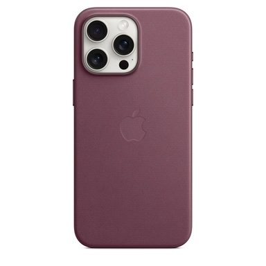 Apple iPhone 15 Pro Max FineWoven Case with MagSafe-Mulberry