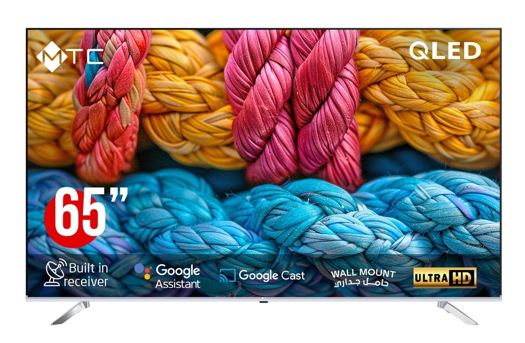 MTC TV 65 Inch 4K UHD Smart Google TV QLED - QMT65UH700GO