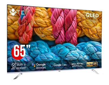 MTC TV 65 Inch 4K UHD Smart Google TV QLED - QMT65UH700GO