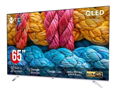 MTC TV 65 Inch 4K UHD Smart Google TV QLED - QMT65UH700GO