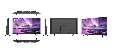 شاشة ام تي سي 32 بوصة دقة HD عادي DLED مع حامل جداري - MTCHD32NK24