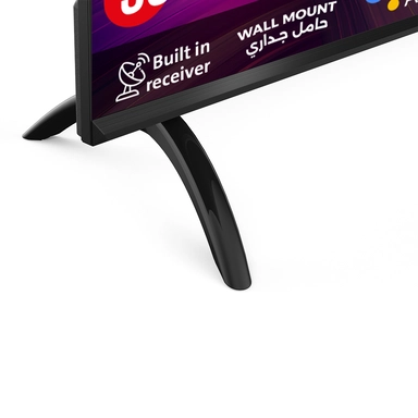 شاشة ام تي سي 50 بوصة دقة 4K UHD ذكي مع حامل جداري - MT50UH450GO