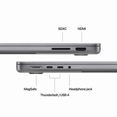 Apple MacBook Pro M3 8GB 512GB SSD 14.2 inch Space Grey