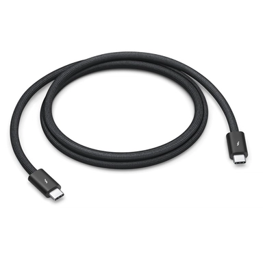 كابل ثاندربولت 4 USB-C برو من أبل، 1 متر، أسود