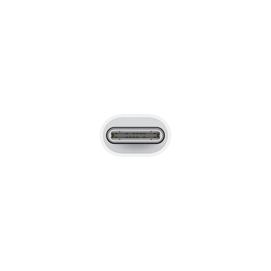 محول أبل USB-C إلى Lightning باللون الأبيض