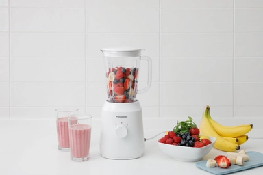 Panasonic Blender Plastic, 400W, 1L, White, MX-EX1021WTZ