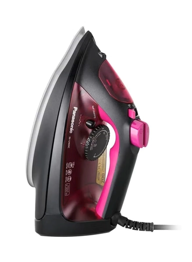 Panasonic Steam Iron 2300 Watt Capacity 300 ml , Red , NI-U400CPTB