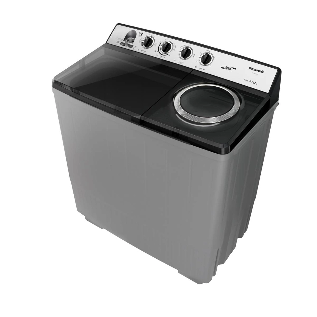 Panasonic Twin Tub Washing Machine 14 kg Grey, NA-W14XG1BSA