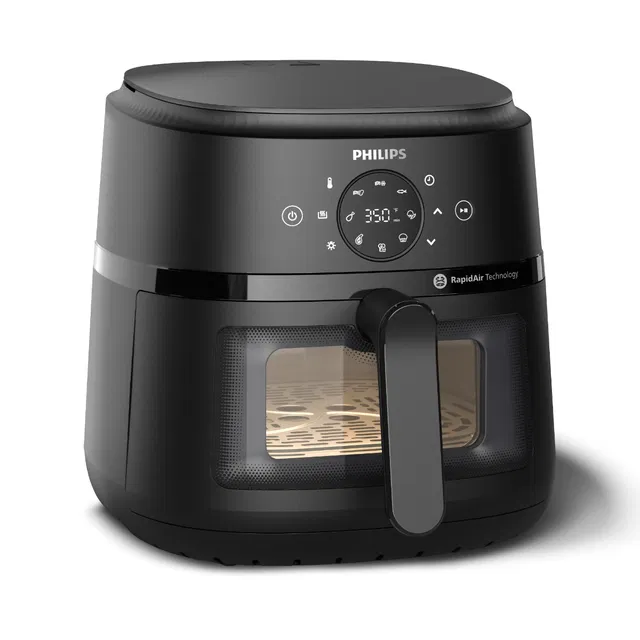 Philips Airfryer, 1700W, 6.2L, Black, NA230/00