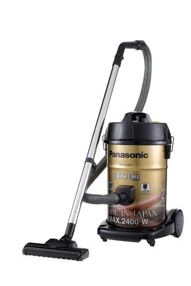 Panasonic Vacuum Cleaner Drum, 21L, 2400W, Black/Gold, MC-YL999NY47