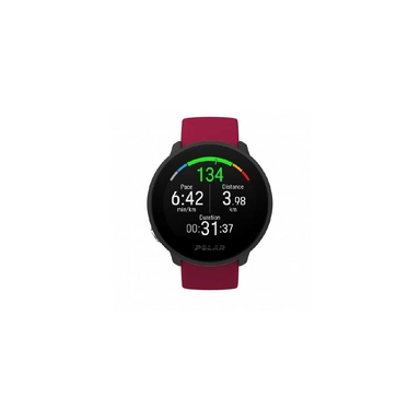 Polar Unite Fitness Hook & Loop Sports Watch 47MM Red