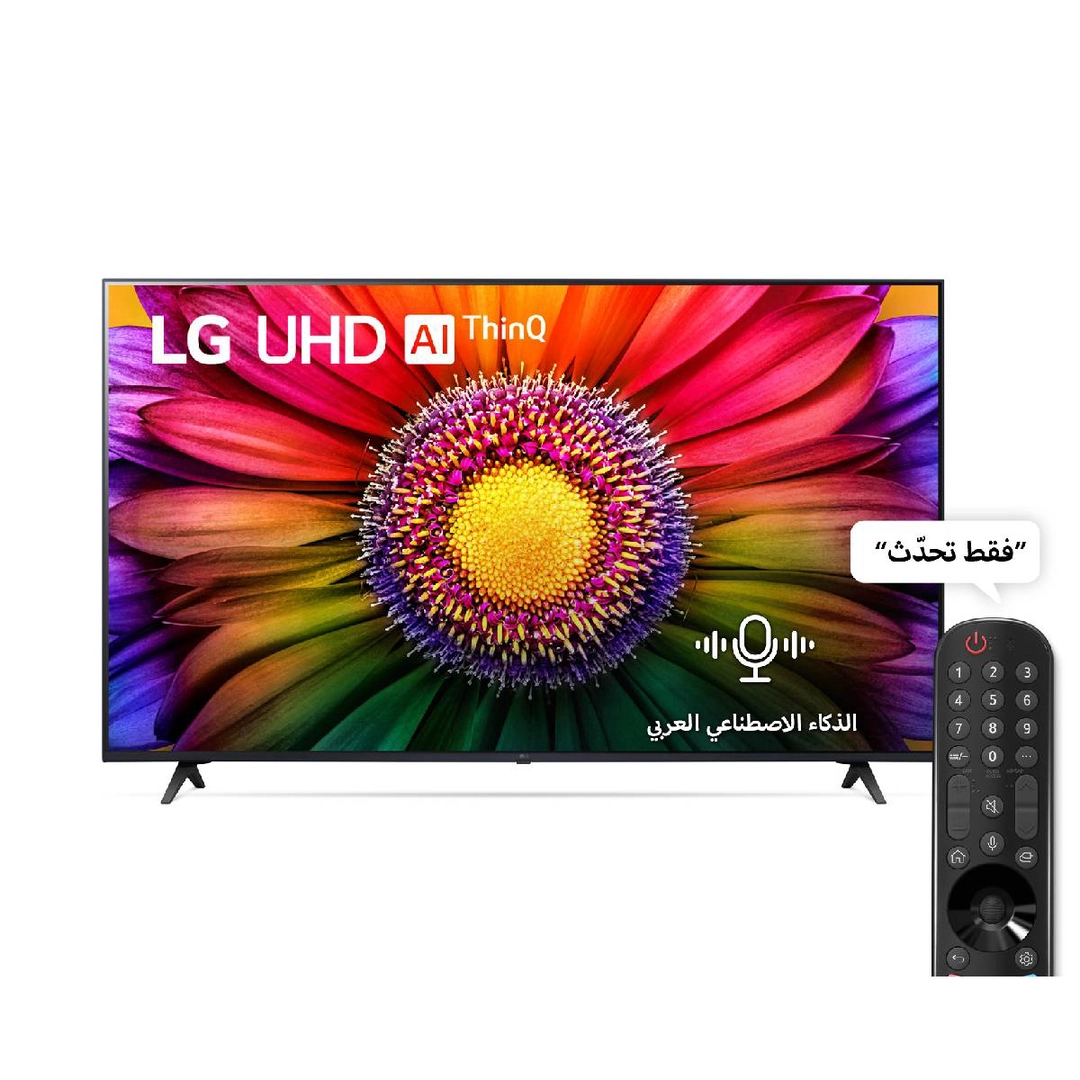 LG 65 Inch, 4K QNED TV, Smart TV, 65UR80006LJ