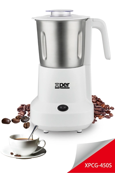 Xper grinder 450 watts, 400 grams, with safety system, XPCG-450S