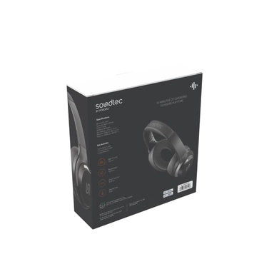 Porodo Soundtec Eclipse Wireless OverEar ENC Headphone Black