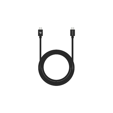 Baykron Cable Type C to Type C 1.2M 3A Black