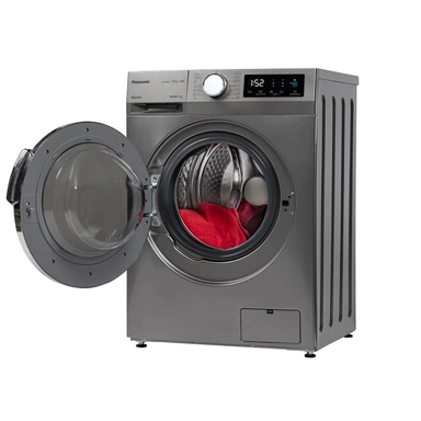 Panasonic Front Load Washing Machine 7kg Silver, NA-147MG4LSA