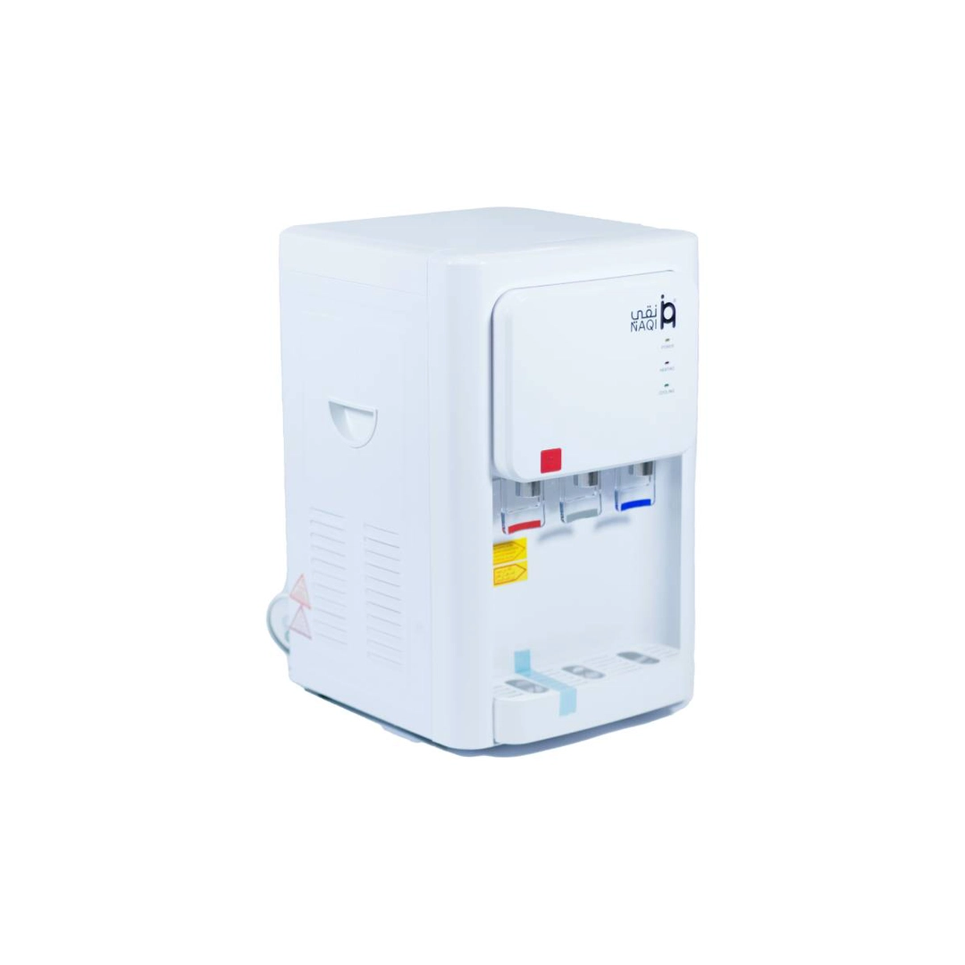 Naqi Water Dispenser, 7 liters, cold/hot/moderate, white, nq-col1-w