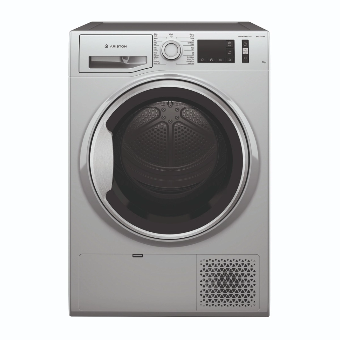 Ariston Dryer 9K Silver 15 Program, NTSM119X2SSK60HZ