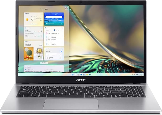 ايسر، لابتوب أسباير3، رايزن 7، 16 جيجا، 512 جيجا، اس اس دي، 14 بوصة، فضي