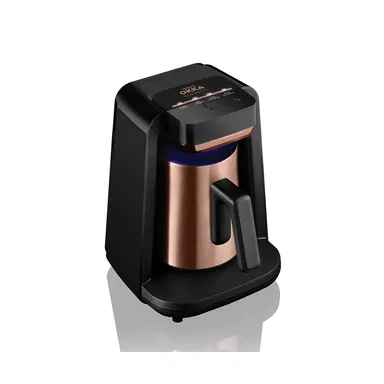 Turkish coffee maker, 700 watts, capacity of five cups, black copper OK0012-R