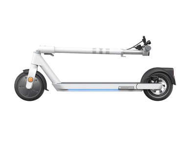 سكوتر كهربائي أوكاي نيون قابل للطى، سرعة 25 كم/ساعة، مدى 40 كم، أبيض - ES20-WHT