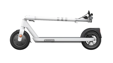 سكوتر كهربائي أوكاي نيون لايت قابل للطى، سرعة 25 كم/ساعة، مدى 30 كم، أبيض - ES10-WHT