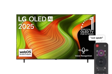 55 inch LG OLED AI B5 4K 120Hz Smart TV AI Magic remote webOS25 2025 