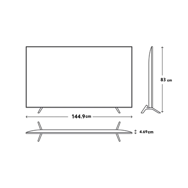 LG OLED 4K TV 65 Inch A1 series, Self lighting OLED, a7 Gen4 AI Processor 4K, OLED65A1PVA