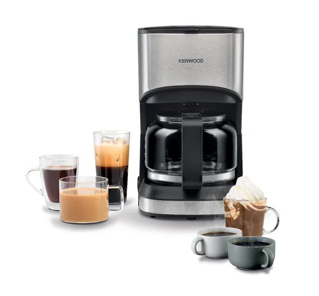 Kenwood Coffee Maker 6 Cup, 550W, Black/Silver, OWCMM05.000BM