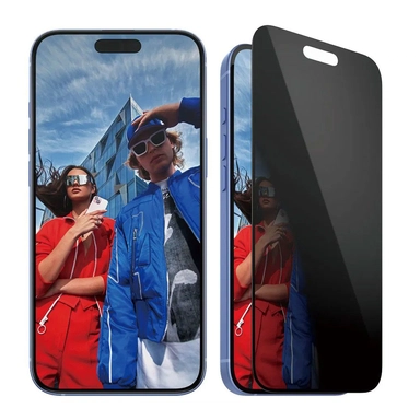 PanzerGlass Privacy Screen Protector iPhone 16 Plus Ultra-Wide Fit
