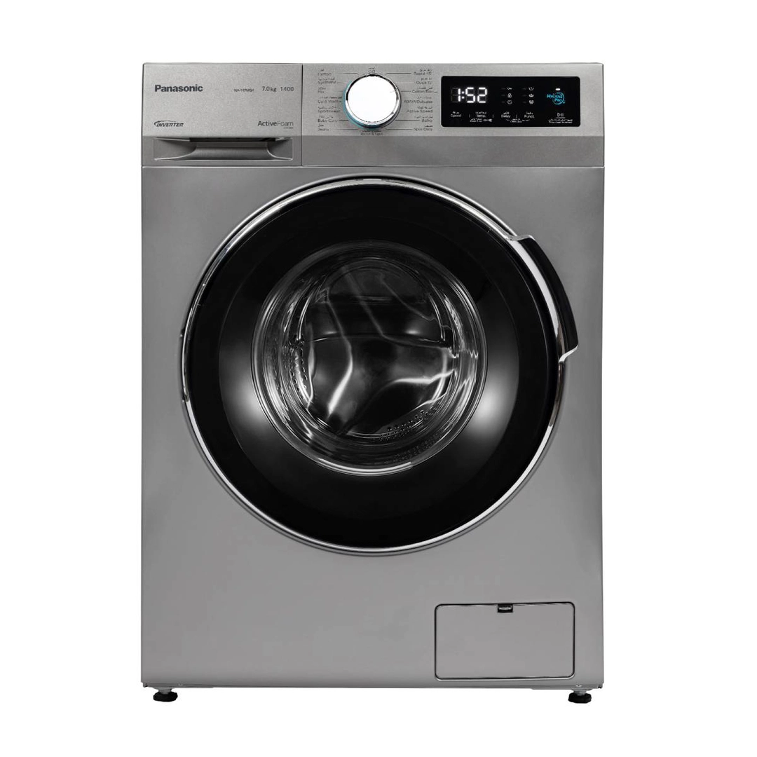 Panasonic Front Load Washing Machine 7kg Silver, NA-147MG4LSA