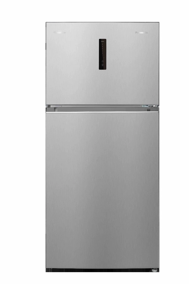 ثلاجة باناسونيك، بابين، سعة 18.2 قدم، فضي - NR-BC641VSSA