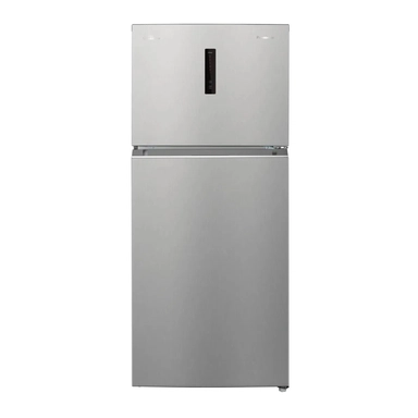 ثلاجة باناسونيك، بابين، سعة 14.4 قدم، فضي - NR-BC535VSSA