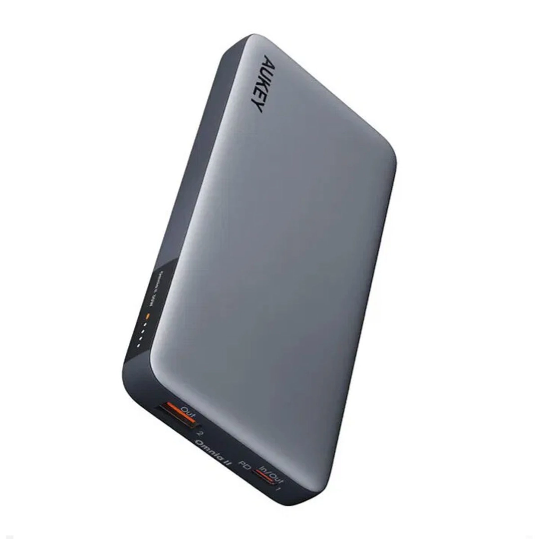 Aukey 10000mAh PowerBank with 30W PD 1 USB-A+1 Type-C Grey