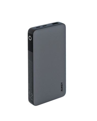 Aukey 20000mAh Portable Power Bank with 30W PD  Grey