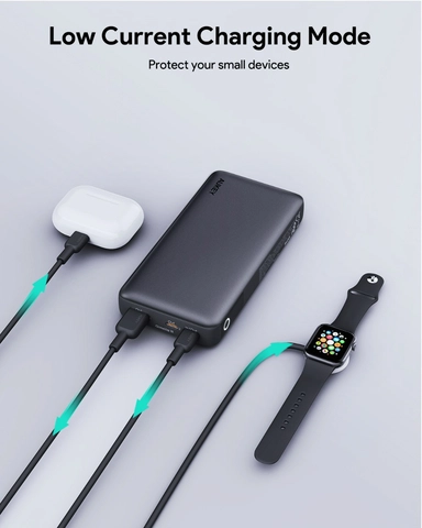 Aukey 20000mAh Portable Power Bank with 30W PD  Grey