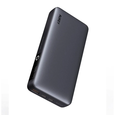 AUKEY 20000mAh Portable Power Bank with 65W PD Grey