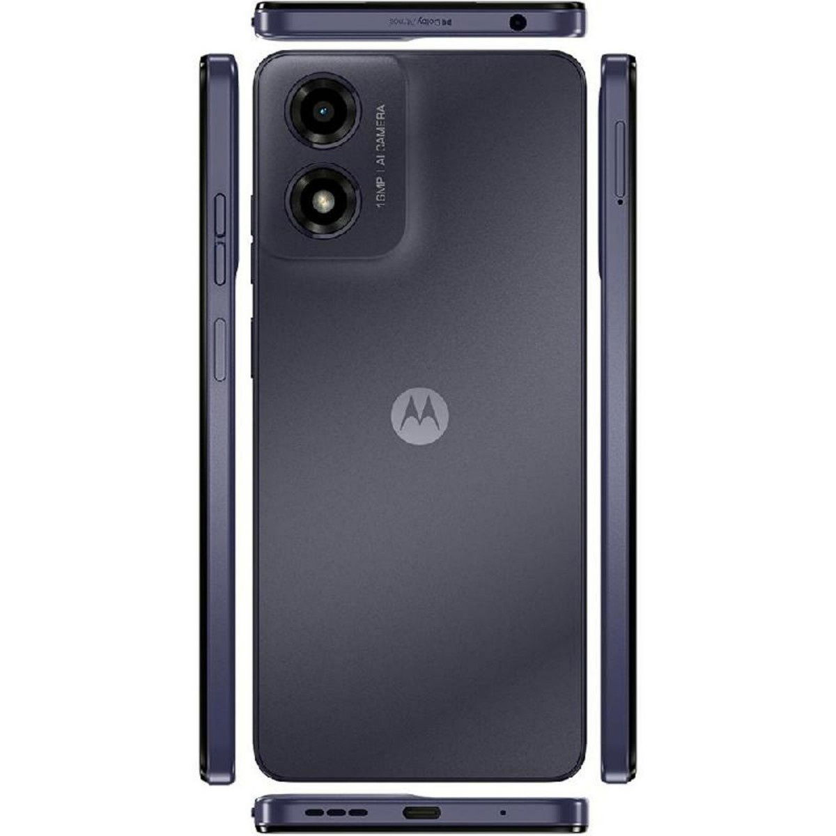 Motorola moto g24 本体　チャコール128GB Motorola Moto G24 4G Matte Charcoal 128GB + 4GB Dual-SIM