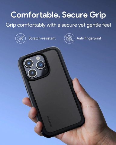 Aukey Hard Shell Iphone 15 Pro Max 3M Drop Protection Strong Magnetic Gray