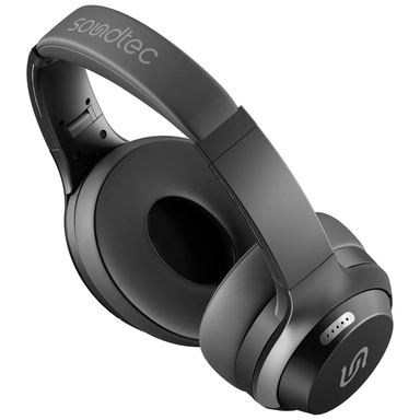 Porodo Soundtec Eclipse Wireless OverEar ENC Headphone Black