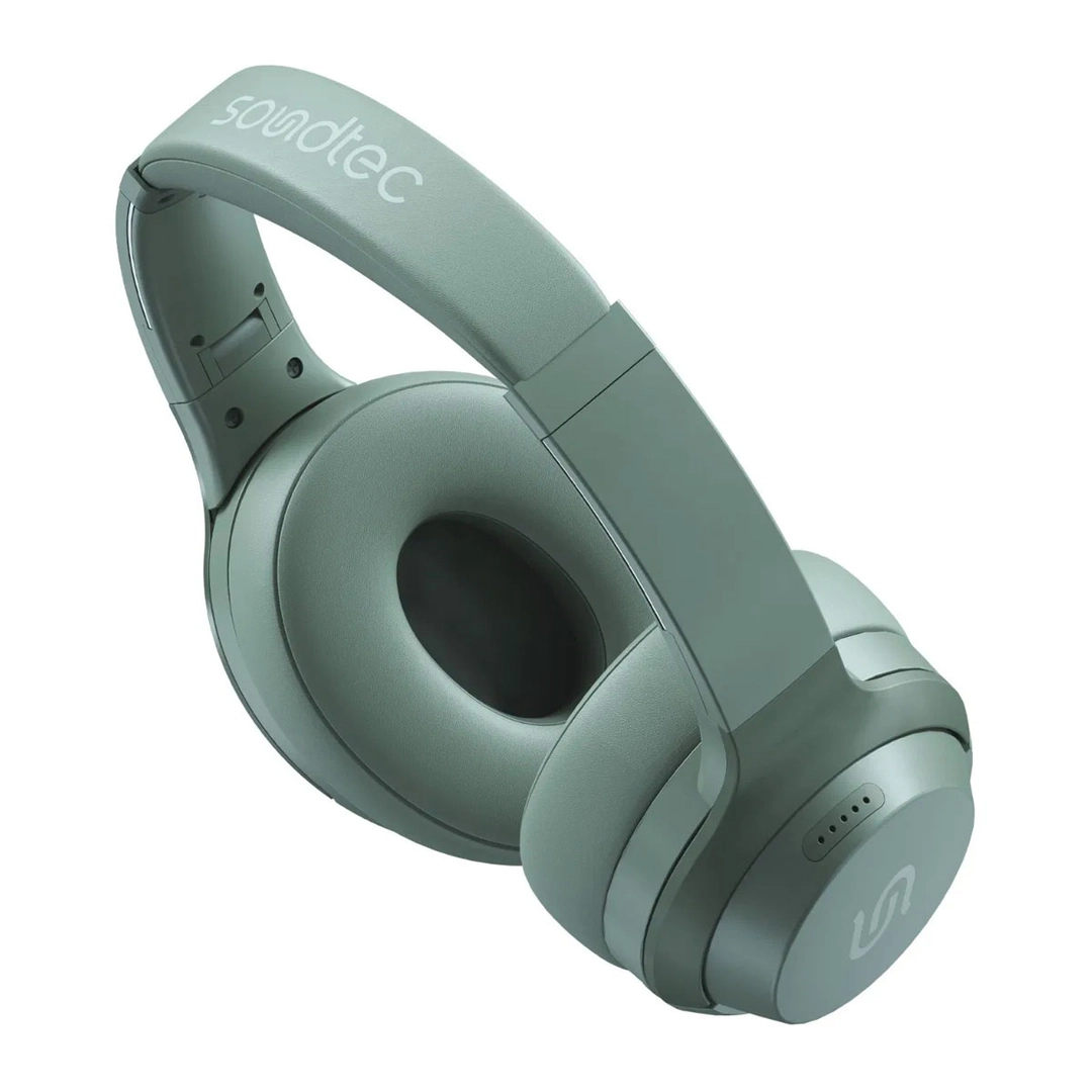 Porodo Soundtec Eclipse Wireless OverEar ENC Headphone Green