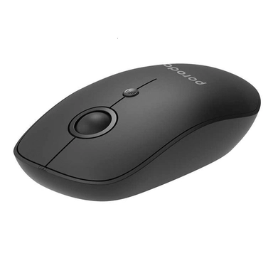 Porodo 2 in 1 Wireless Bluetooth Mouse Black
