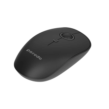 Porodo 2 in 1 Wireless Bluetooth Mouse Black