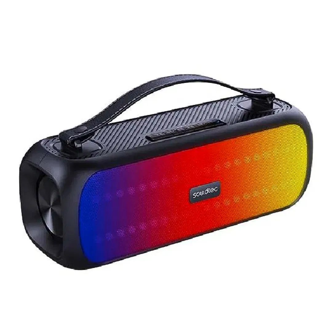 بورودو , مكبر صوت سول ساوندتيك الأساسي مع RGB ,أسود