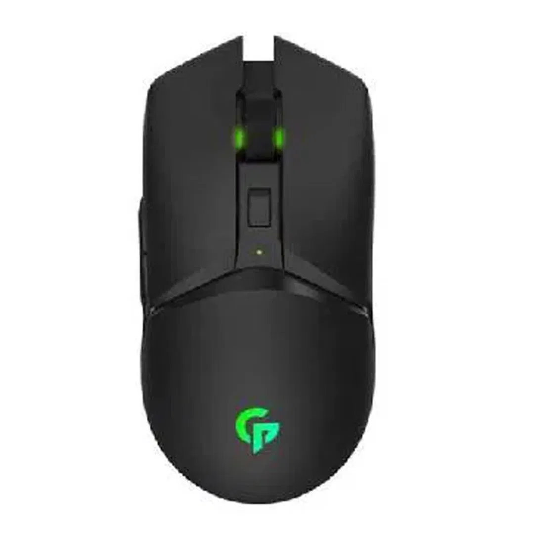 بورودو, جيمنج 7D ماوس لاسلكي RGB بطارية 600 مللي أمبير ,أسود